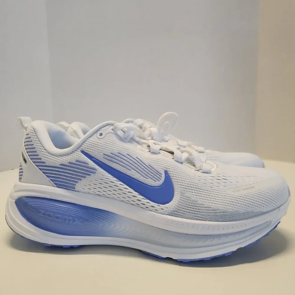 Nike Women's Vomero 18 White/Royal Pulse/Football Grey 8 Medium - Picture 2 of 11